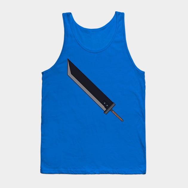 Buster Sword Tank Top by maplefoot